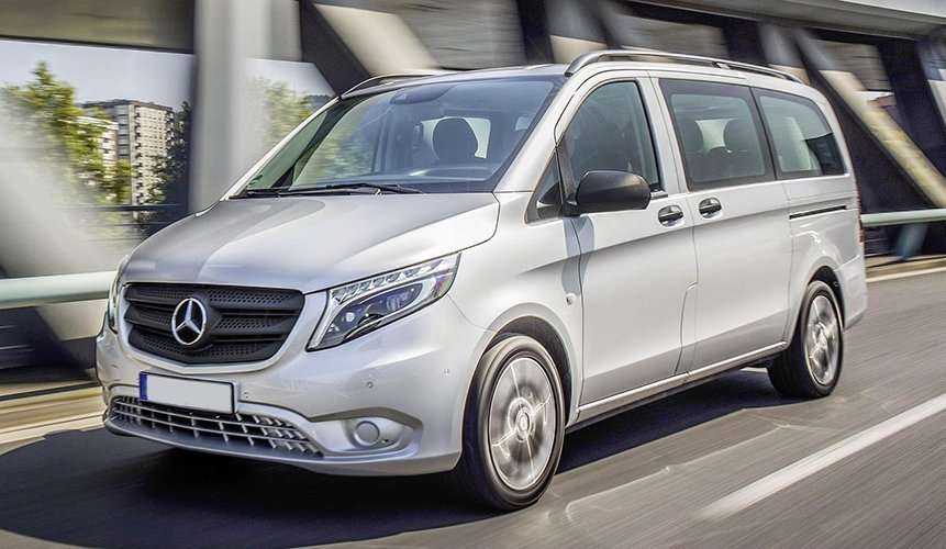 Mercedes Vito Tourer private transfer Amalfi Coast